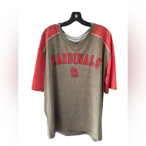 St. Louis Cardinals short sleeve vneck MLB dynasty series tee - Picture 1 of 6